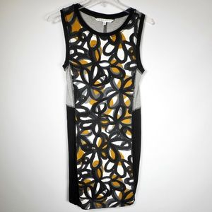 Trina Turk Graffiti Fun Flower S Jersey Dress